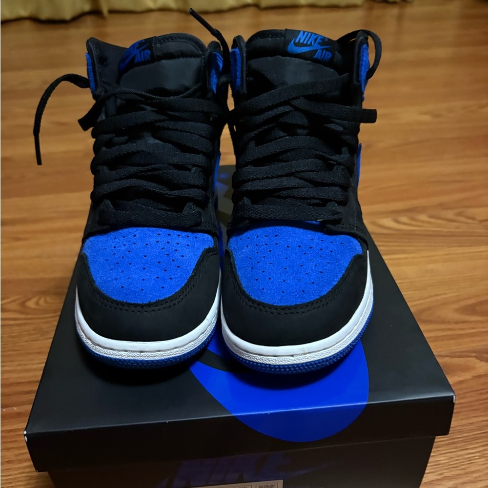 Authentic Jordan 1 High OG Black/Royal